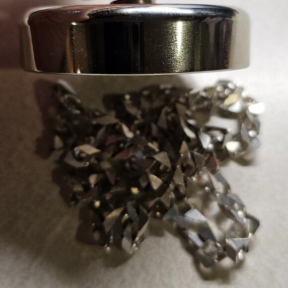 Solid 925 Italy Diamond Cut Curb Chain 20” 44g Heavy Sterling Silver 6.5mm - Picture 12 of 12